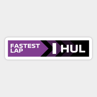 Nico Hulkenberg Fastest Lap F1 Sticker